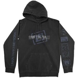 Linkin Park Meteora 20 Year Anniversary Hoodie Mens Medium Black Graphic Rock